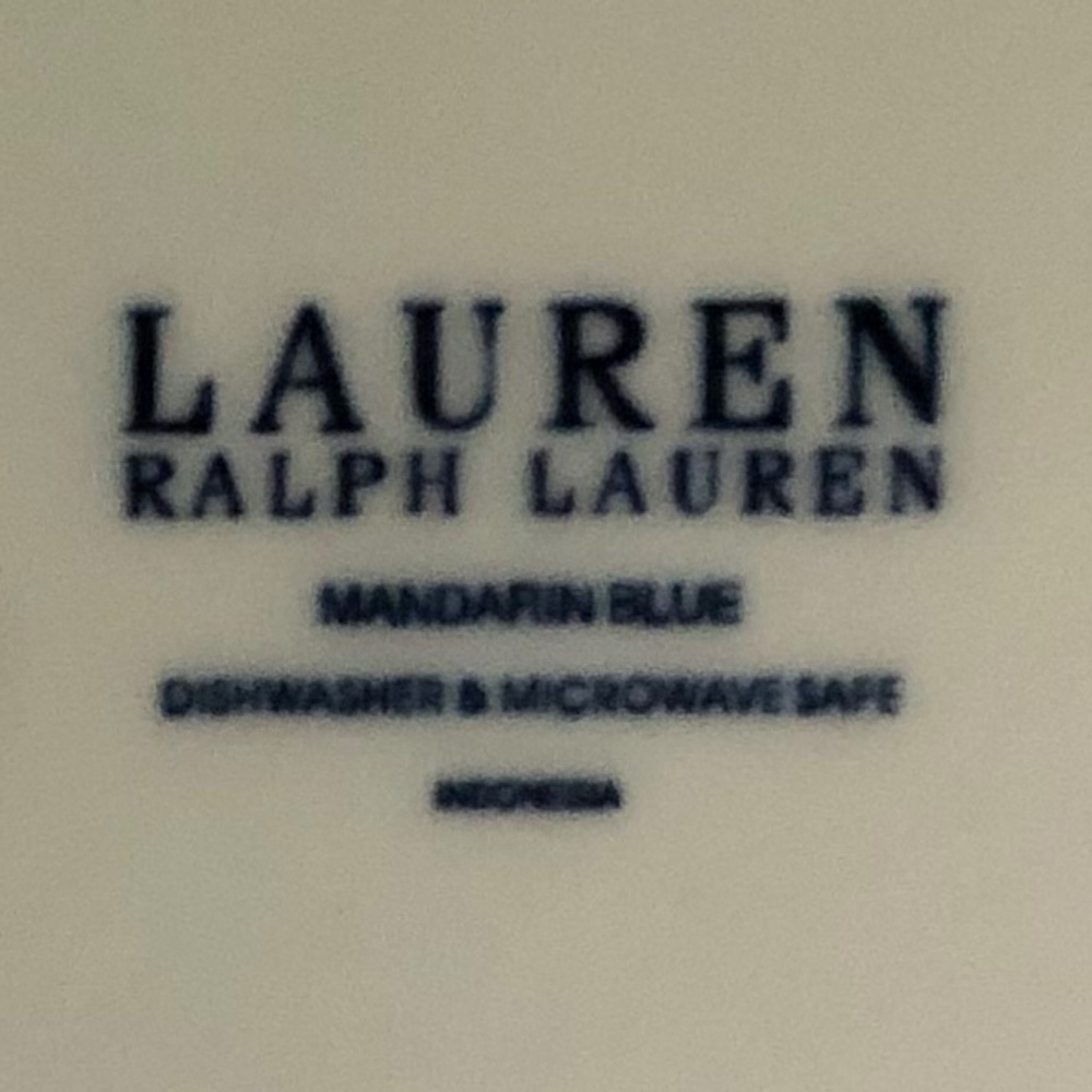 Ralph Lauren set of 2 discontinued Mandarin Blue chinoiserie coupe soup bowls - Picture 7 of 11